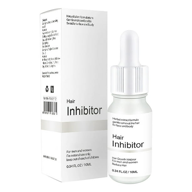 Inhibidor del crecimiento del cabello Hidrata Hidrata La depilación suave Inhibito 10ML Inhibidor del crecimiento