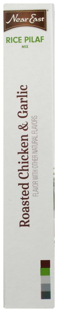 Pack of 12, Near East Roasted Chicken & Garlic Rice Pilaf Mix, 6.3 oz