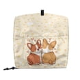 thumbnail image 3 of FOR U DESIGNS Corgi Heart Stand Mixer Cover compatible with Kitchen Aid Mixer Wear-Resistan Food Processor Covers Home Decor with Pocket and Organizer Bag - S, 3 of 8