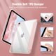 thumbnail image 4 of Funda Fintie Hybrid Slim para iPad 11.ª generación de 11 pulgadas con soporte para lápices, 4 of 9