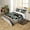 Stone Grey, variant on Erosebridal Retro Lodge Cabin Duvet Cover Full, Rustic Camper Bedding Sets Full Size, Cartoon Star Decor, Reversible 3pcs（No Comforter）