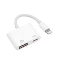 thumbnail image 1 of en 1 para divisor de convertidor de audio Lightning dual OTG, 1 of 7