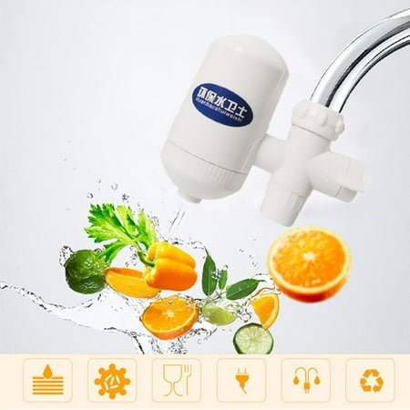 Link Filter Tap - Kitchen Water Filter Faucet Healthy Ceramic Cartridge Tap Purifier With Switch