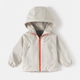 thumbnail image 5 of MexChoioe Kids Hooded Windbreaker Full Zip Long Sleeve Outerwear with Zipper Pockets Trendy Athletic Camping Weekend Jacket for Boys, 5 of 7