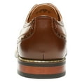 thumbnail image 3 of Bruno Marc Moda Italy Men's Prince Classic Modern Formal Oxford Wingtip Lace Up Dress Shoes 6.5-15 Brogue Oxford Shoes Prince-3 Dark/Brown Size 7, 3 of 6