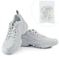 thumbnail image 4 of 4 Pairs Double Printed Flower Shoelaces Lace-up Shoes Laces Accessory (120cm), 4 of 6