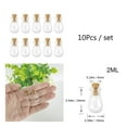 thumbnail image 5 of Mini Transparent Glass Bottle with Cork Water Drop Mini Cute Bottles Decorative Bottles With Cork Clear Jars Gifts Vial 10pcs, 5 of 5