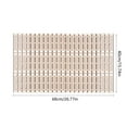 thumbnail image 3 of Non-Slip Bathroom Mat, With Wall-Mounted Suction Cups, Easy To Clean, Safe Bath Rug, ABS Material, Anti-Slipping, Strong Water Absorption, Appropriate Size, For Bathroom Safety, 3 of 6
