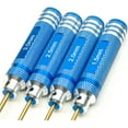 thumbnail image 3 of 4pcs 1.5/2.0/2.5/3.0mm Hex key RC Tools Hexagonal Screwdriver Titanium Hexagon Screwdriver Wrench Tool Metal Hexagonal Hex Screw Driver Kit or RC Car/Helicopter/Airplane (Blue), 3 of 9