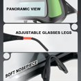 thumbnail image 2 of Gafas de Soldadura con Atenuación Automática, Vista Grande, Gafas Protectoras de Oscurecimiento Automático para Soldadura por , Corte y Pulido, B, 2 of 5