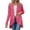 a1_Hot Pink, variant on Women's Sequin Open Front Blazer, Long Sleeve Sparkly Loose Draped Party Cardigan,Green,Medium