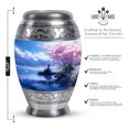 thumbnail image 2 of KARYLIZ Fishing Cremation Keepsakes For Ashes, Cremation Funeral Urn for Human Ashes, Keepsake Memorial Gift, Handcrafted Small Urns for Ash Container, Combo (10 Inch & 3 Inch Mini Set of 4), 2 of 2