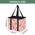 thumbnail image 2 of Collapsible Car Trunk Organizer with Handles 600D Oxford for Car Kitchen and Home Storage, Cute Strawberries 13× 10.2×10.8inch, 2 of 6