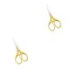 thumbnail image 4 of Tijeras Retro Riwesomey Suministros de Costura DIY Cortador de Bordado Oro, 4 of 6