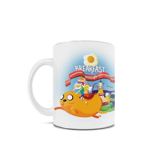 Adventure Time (Breakfast Kingdom) 11 oz White Ceramic Mug