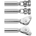 thumbnail image 1 of Marine Accessories 1PCS Durable Stainless Steel Roller Rod Tip Guide Roll Line Tip Top Ring Replacement Parts Sea Boats Fishing Trolling Accessories Fine Workmanship and Durable (Color : 6mm), 1 of 5