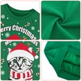 thumbnail image 6 of Aideaone Girls Boys Christmas Sweatshirts Unisex Funny Xmas Print Pullover Inner Fleece Long Sleeve Top Shirt 5-12 Years, 6 of 7