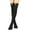 Black, variant on Christmas Stockings Thigh High Stockings Ladies Solid Color Cartoon Christmas Decorated Knee Socks For Christmas Party Sweet Cute Stockings Winter Socks Hot Pink A