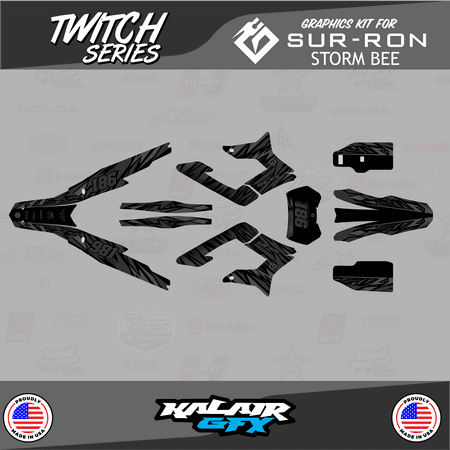 Kalair GFX Graphics Kit for Surron STORM BEE (All Years) Twitch Series