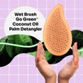 thumbnail image 2 of Go Green Palm Detangler - Orange by Wet Brush for Unisex - 1 Pc Brush, 2 of 5