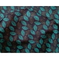 thumbnail image 4 of oneOone Silk Tabby Fabric Leaves Block Decor Fabric Printed BTY 42 Inch Wide, 4 of 4