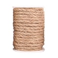 thumbnail image 1 of Cuerda de yute hecha a mano para bricolaje, paquete de jardinería, poste para rascar para mascotas, cuerda de yute para manualidades, 6 mm, 10 m seitruly HA5209-02B, 1 of 6