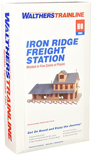 Walthers Trainline Iron Ridge Freight Station Toy 
