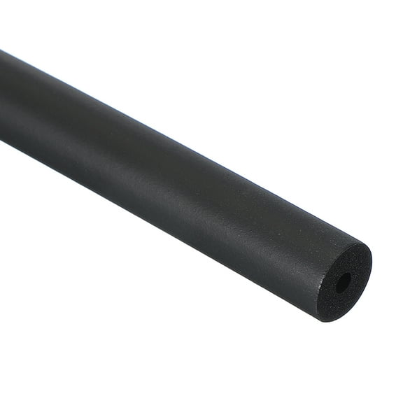 Uxcell Pipe Insulation Foam Tube, Foam Pipe Cover Foam Tubing for Handle Grip Support AC Unit Black 1/8"ID x 3.28Ft