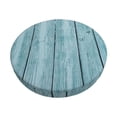 thumbnail image 2 of Round Bar Stool Seat Covers, Turquoise Wooden1 Elastic Round Chair Cover Stool Seat Slipcover Bar Stool Cushions Round Pad for 12-14 inch, 2 of 7