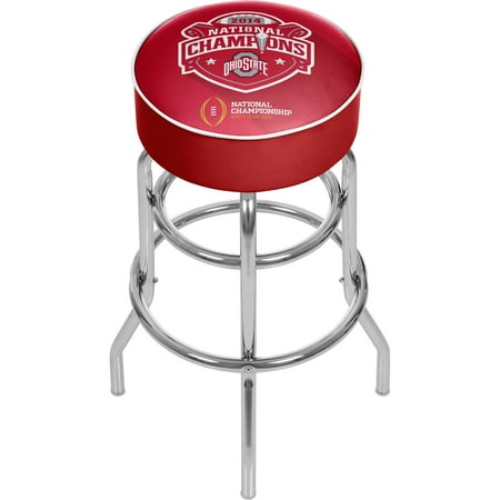 - Ohio State National Champions Chrome Bar Stool with Swivel