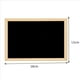 thumbnail image 4 of 5X Pizarra de Doble Cara de Madera de Madera Pizarra PequeñA Tablero de Mensajes de Escritura DecoracióN del Hogar de Bricolaje, 4 of 5