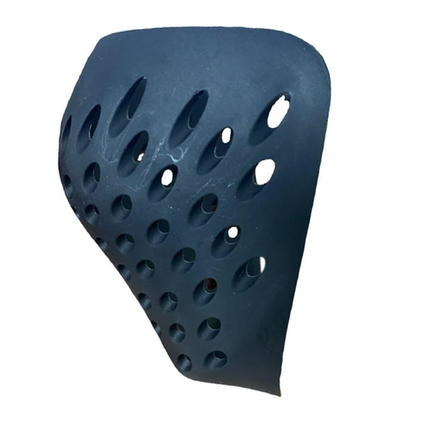 Máscara protectora de la mitad inferior de la cara, máscara de silicona reutilizable para adultos, carcasa moldeadora de cara para juegos de supervive Negro
