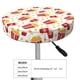 thumbnail image 4 of Disketp Popcorn Funda Redonda para Taburete, Funda de Cojín para Silla de Bar Suave y Elástica-14 inch, 4 of 7