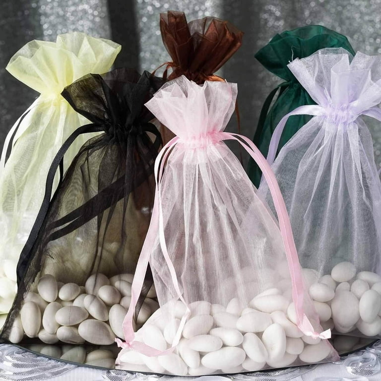 Amazon.com: LOOKSGO 25 pcs 8x12 Inches Drawstring Organza