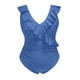 thumbnail image 4 of Traje Deportivo para las Mujeres Trajes de Baño de Color Sólido de Protección Solar sin Mangas, Poliéster para la Playa de Surf, 4 of 8