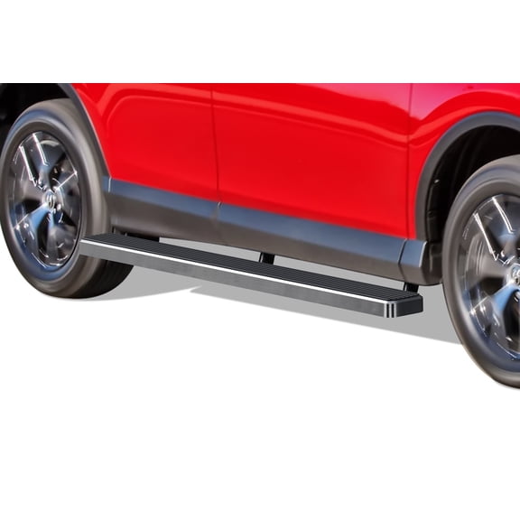 2016-2018 Toyota Rav4 (Excl. 2018 Adventure Trim) Hairline Finish 5 Inch Door to Door Side Bar Side Step Running Board