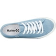 thumbnail image 5 of Hurley Womens Carrie Canvas Sneakers Low Top Lace Up Shoes Fashion Comfortable (Denim, 9), 5 of 6