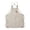 Beige, variant on Heavy Canvas Cross Back Work Apron for Men Women, Leather Strap Multi Pocket Craftsman Apron, Adjustable Metal Buckle, 6 Colors for Workshop Cafe, for Home Kitchen and Daily Use