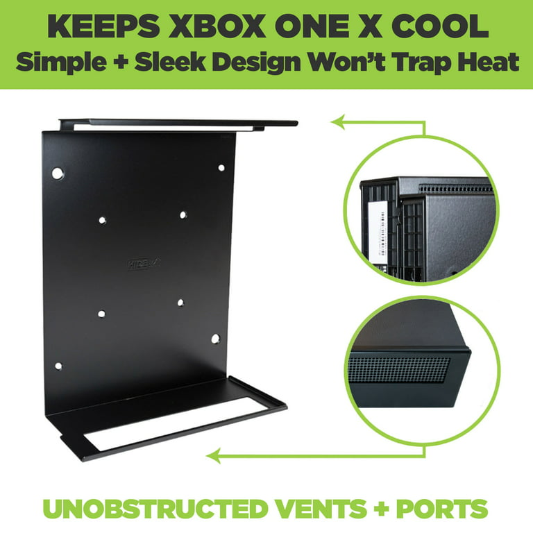 Xbox One X Wall Mount  HIDEit Mount for Xbox One X Game Console