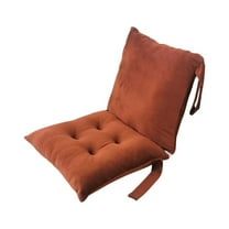 Matoen Desk Chair Cushion Office Chair Cushion Seat Cushion with Back Support Cushion (Coffee, 16x31.5 Inch)