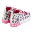 thumbnail image 7 of Disney Lilo & Stitch Girls Sneakers, Mid Top Lace Up Shoes Light Pink – 3, 7 of 7