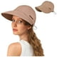 thumbnail image 2 of Sombrero para mujer con visera - Algodón, protección solar para exteriores, estilo diario/casual, protección solar, 2 of 6