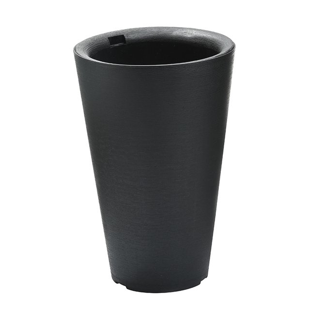 Maceta hidropónica extragrande redonda y espesada, maceta creativa sencilla, maceta grande de plástico verde para plantas, maceta para jardinería
