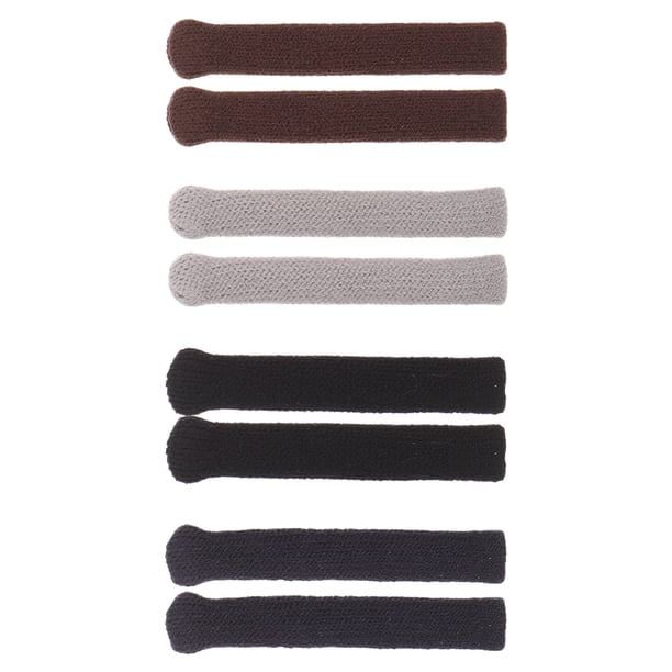 GOOHOCHY 4 Pares Protectores De Patillas Para Gafas Con Ajuste Cómodo Y Almohadillas De Nylon Multicolor