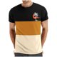 thumbnail image 1 of Mens Casual Pantalones Cortos Cuello Redondo Patchwork Impresión Suéter Blusa de Fitness, Camisetas para Hombre, 1 of 4