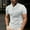 White, variant on Kalauyu Men's Muscle Henley Shirts Crewneck Longline T-Shirt Gym fitness Athletic Shirt Tees with Button