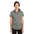 thumbnail image 1 of Port Authority Chemise en Sergé SuperPro à Manches Courtes pour Femmes-L664, 1 of 1