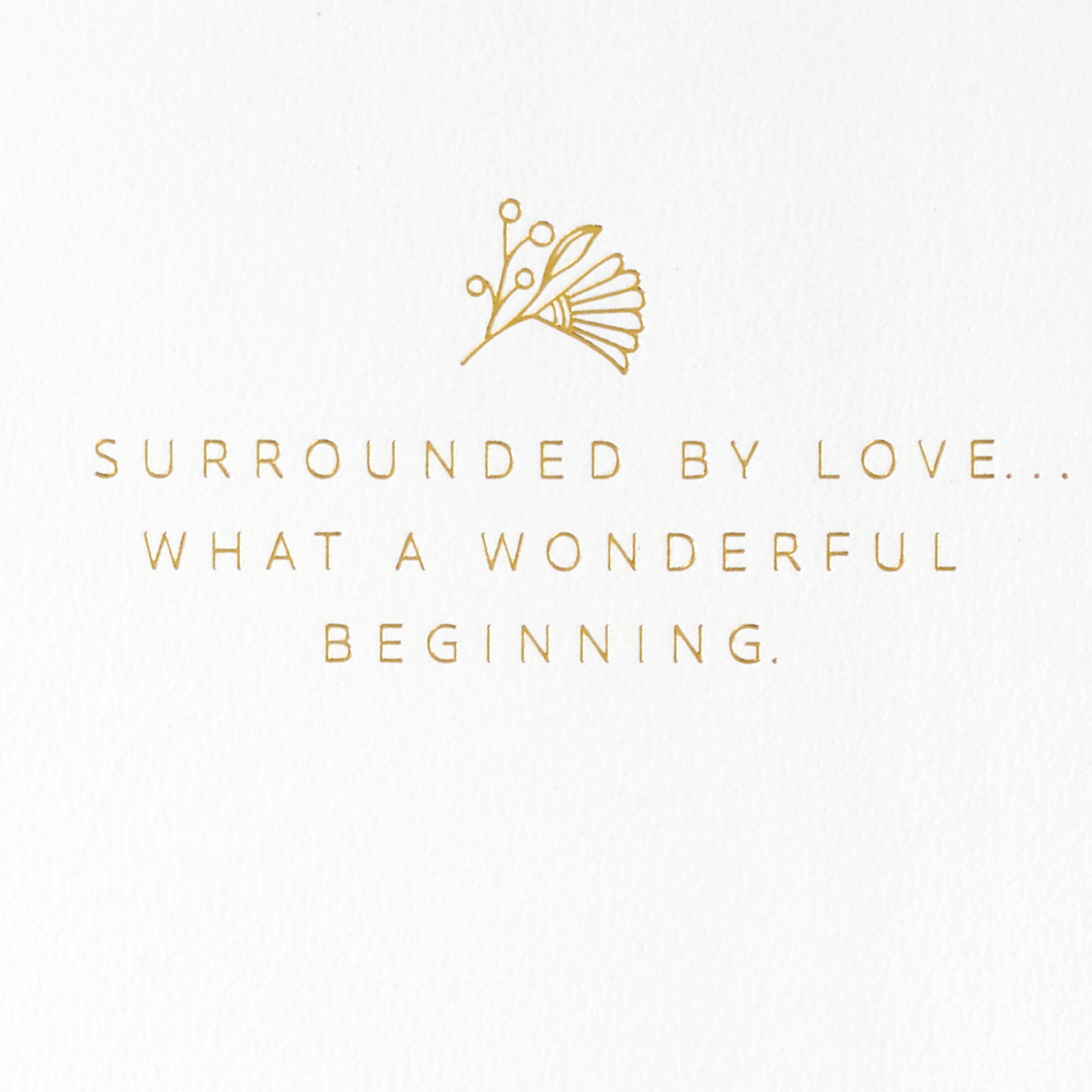 Hallmark Signature Wedding Card (Surrounded By Love)