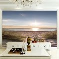 thumbnail image 4 of HSHDLDF 3D Wall Mural Poster Large Sticker Wallpaper Beach View Wall Peel And Stick Removable Wall Decor Print Picture Image Design For Bedroom Living Room Office Hotel 400(W)x280(, 4 of 4
