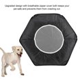 thumbnail image 2 of Portable Small Pet Animals Playpen Transparent Puppy Cat Rabbit Cage Tent for OutdoorBlack, 2 of 2